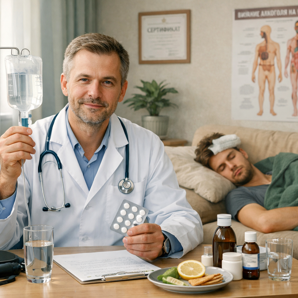 Как справиться с похмельем самостоятельно: проверенные методы и их границы